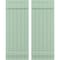 Ekena Millwork Americraft 6-Board, 2 Batten Exterior Real Wood Joined Board-n-Batten Shutters, ARW101BB621X43SGH, PR ARW101BB621X43SGH - alternate 1